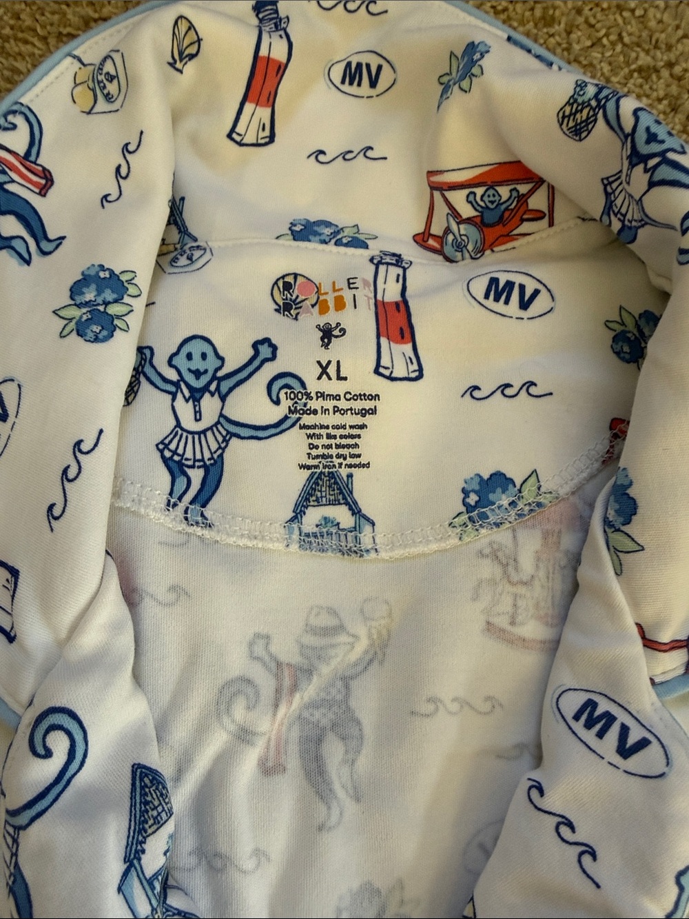 Roller Rabbit Martha’s Vineyard pajamas - Picture 2 of 5